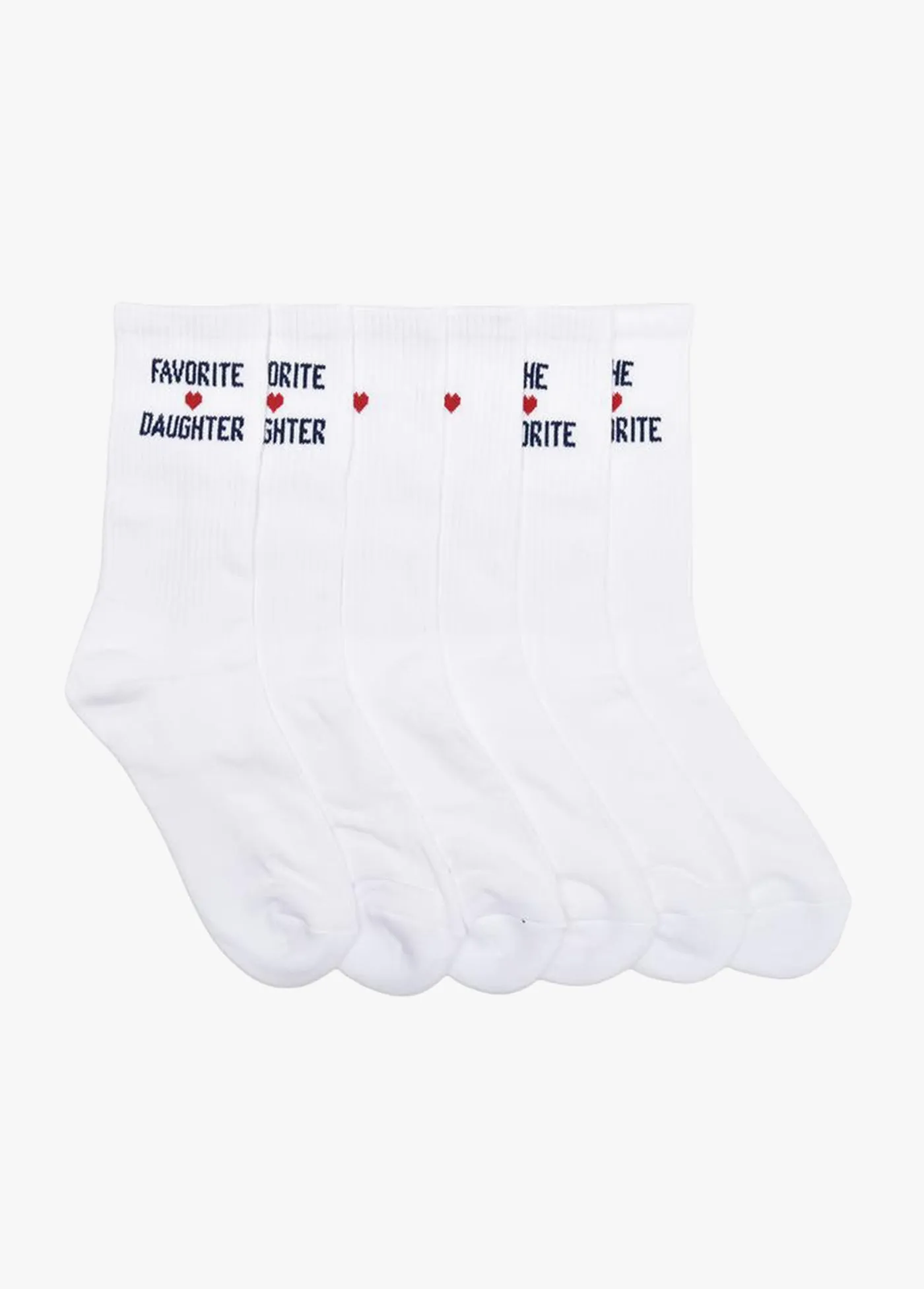 THE FAVORITE DAUGHTER HEART SOCK SET sold by Favorite Daughter