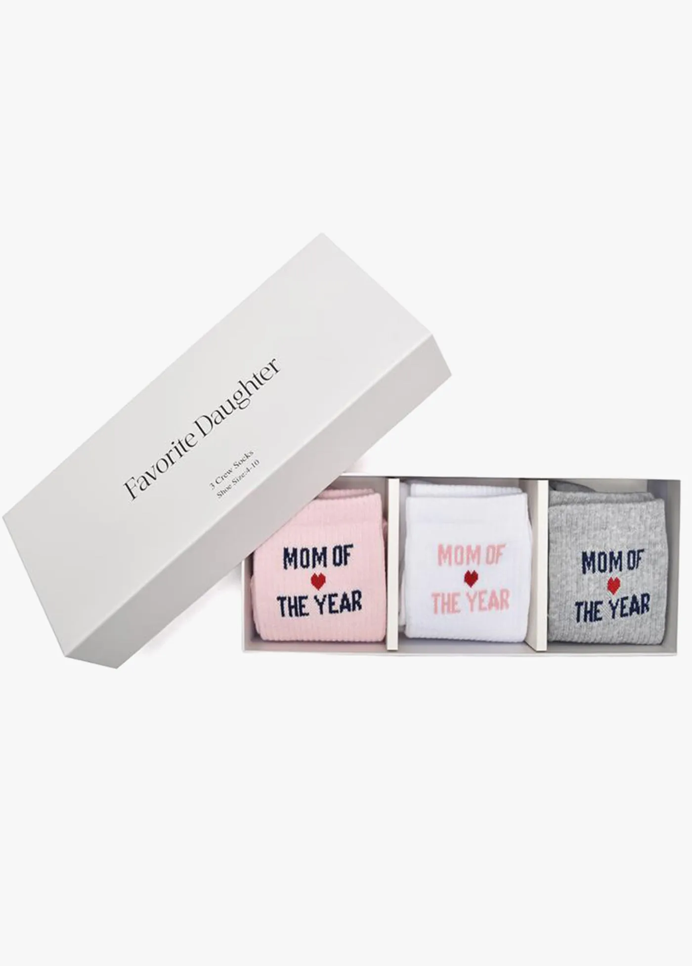 THE MOM OF THE YEAR HEART SOCK BOX SET sold by Favorite Daughter