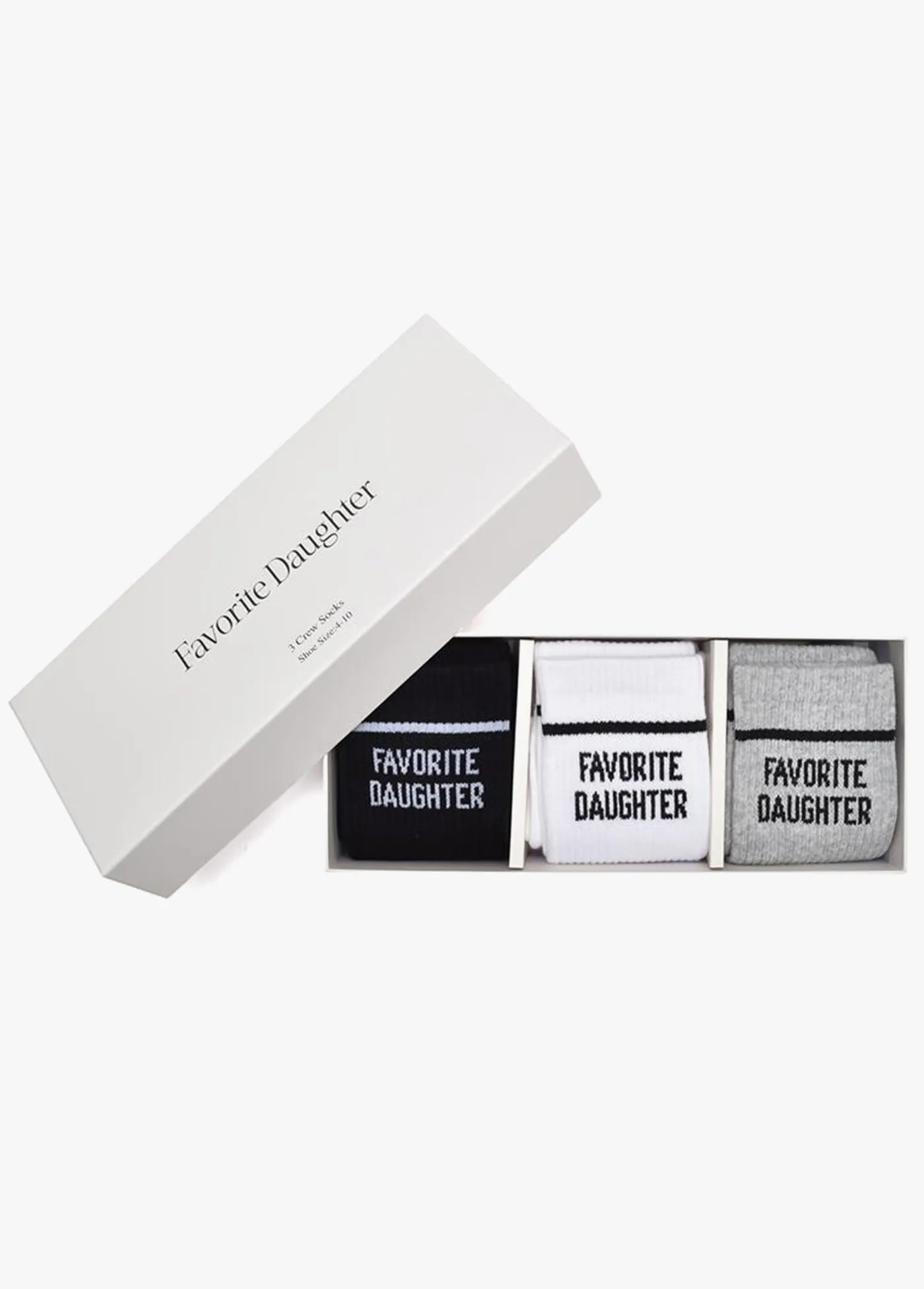THE COLLEGIATE SOCK BOX SET sold by Favorite Daughter