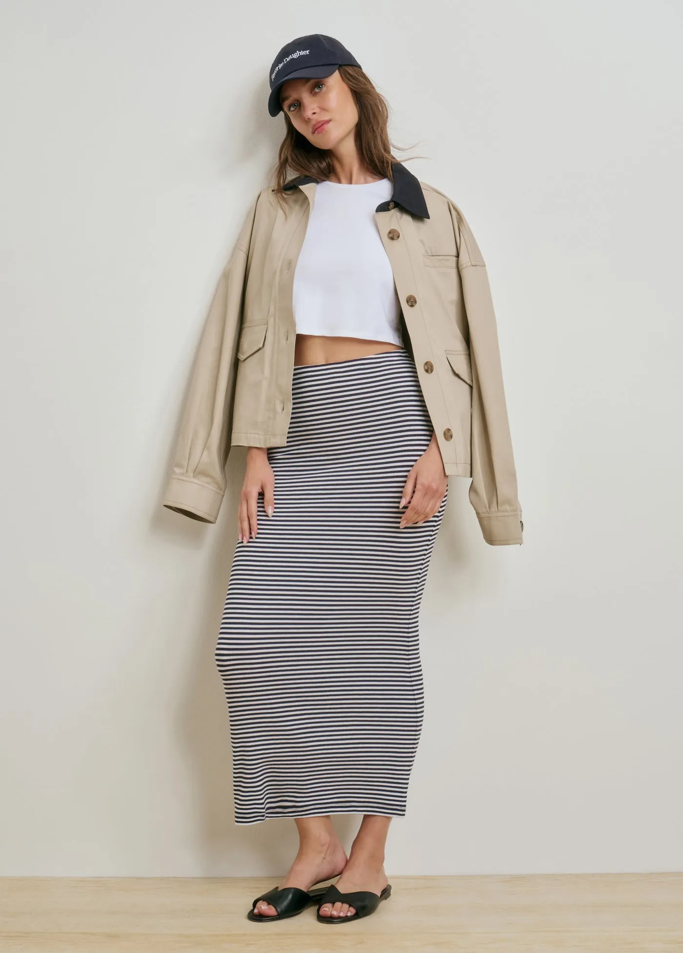 THE FOUNDATION MIDI SKIRT sold by Favorite Daughter product image thumbnail 3