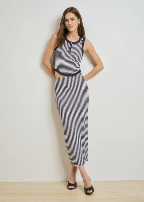 THE FOUNDATION MIDI SKIRT made by Favorite Daughter