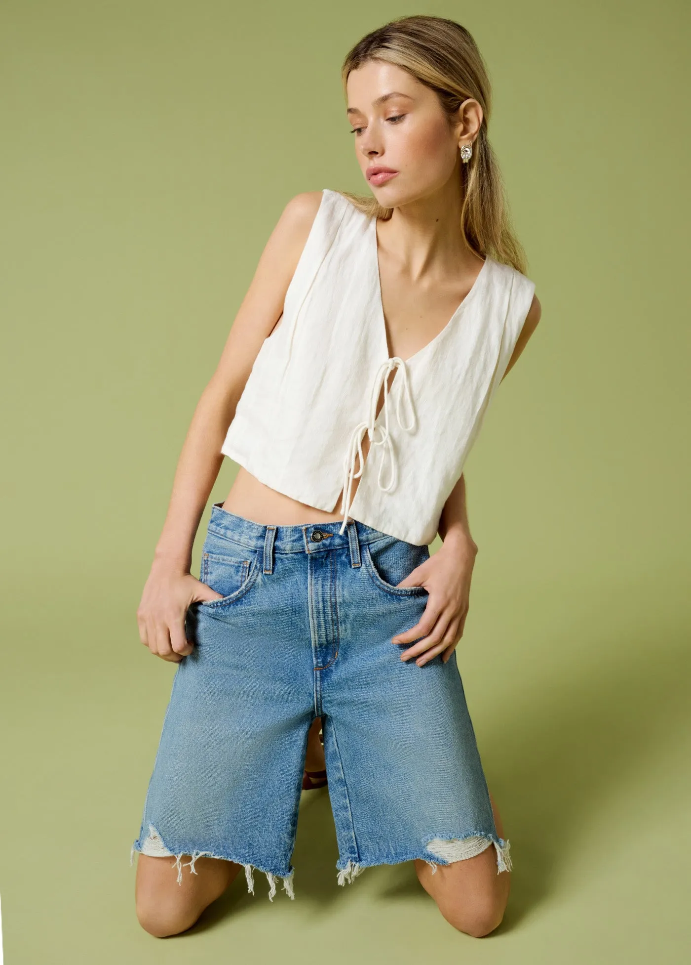 THE TOMMY LOW SLUNG BERMUDA sold by Favorite Daughter product image thumbnail 2