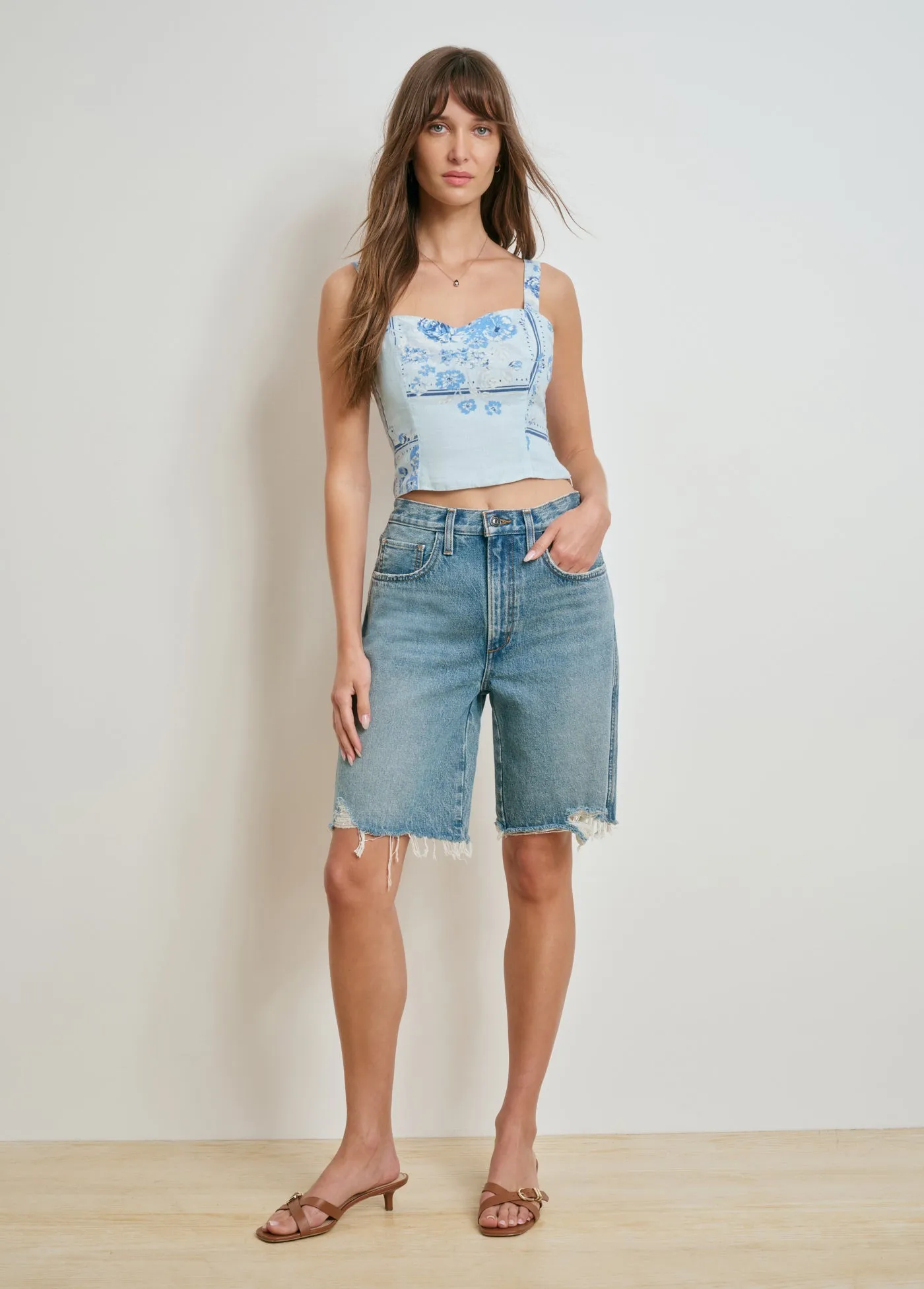 THE TOMMY LOW SLUNG BERMUDA sold by Favorite Daughter product image thumbnail 4