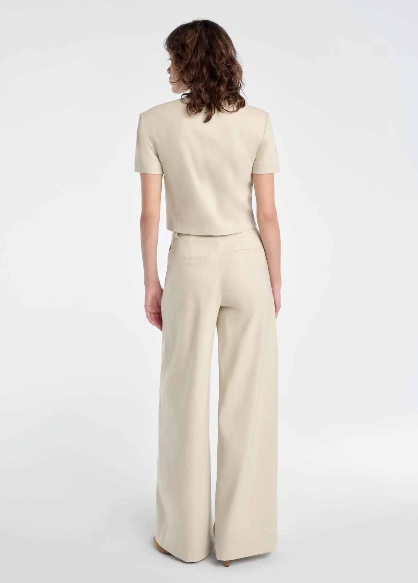 THE MAYFAIR LINEN TOP sold by Favorite Daughter product image thumbnail 5