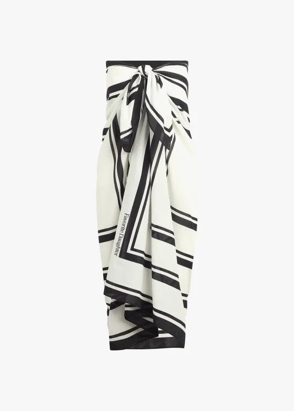 THE GEO PRINT PAREO made by Favorite Daughter