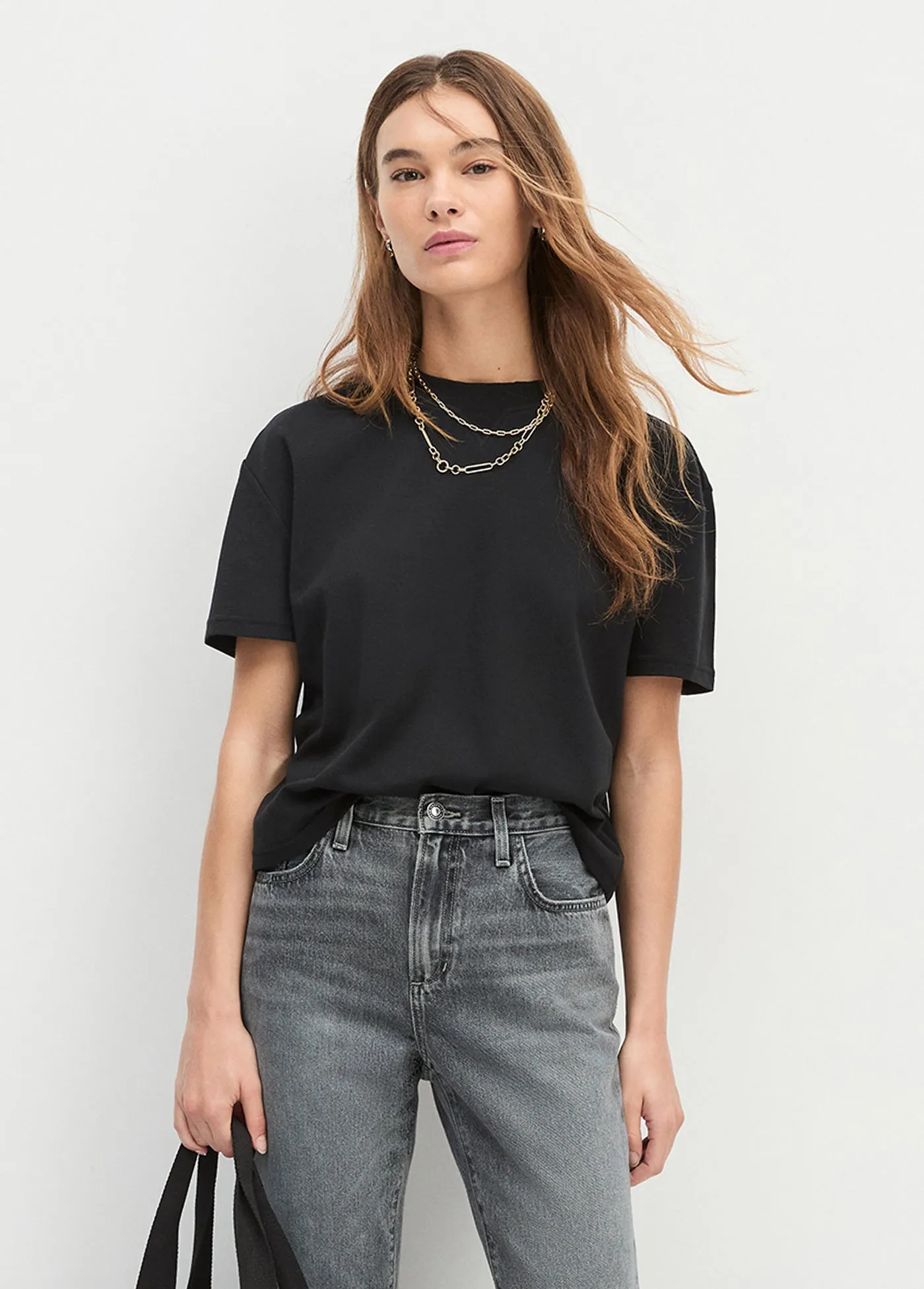 THE EVERYDAY SHORT SLEEVE TEE sold by Favorite Daughter product image thumbnail 4