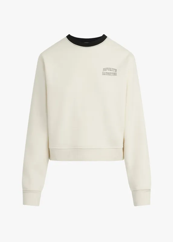 THE COLLEGIATE CHEST CLASSIC SWEATSHIRT made by Favorite Daughter