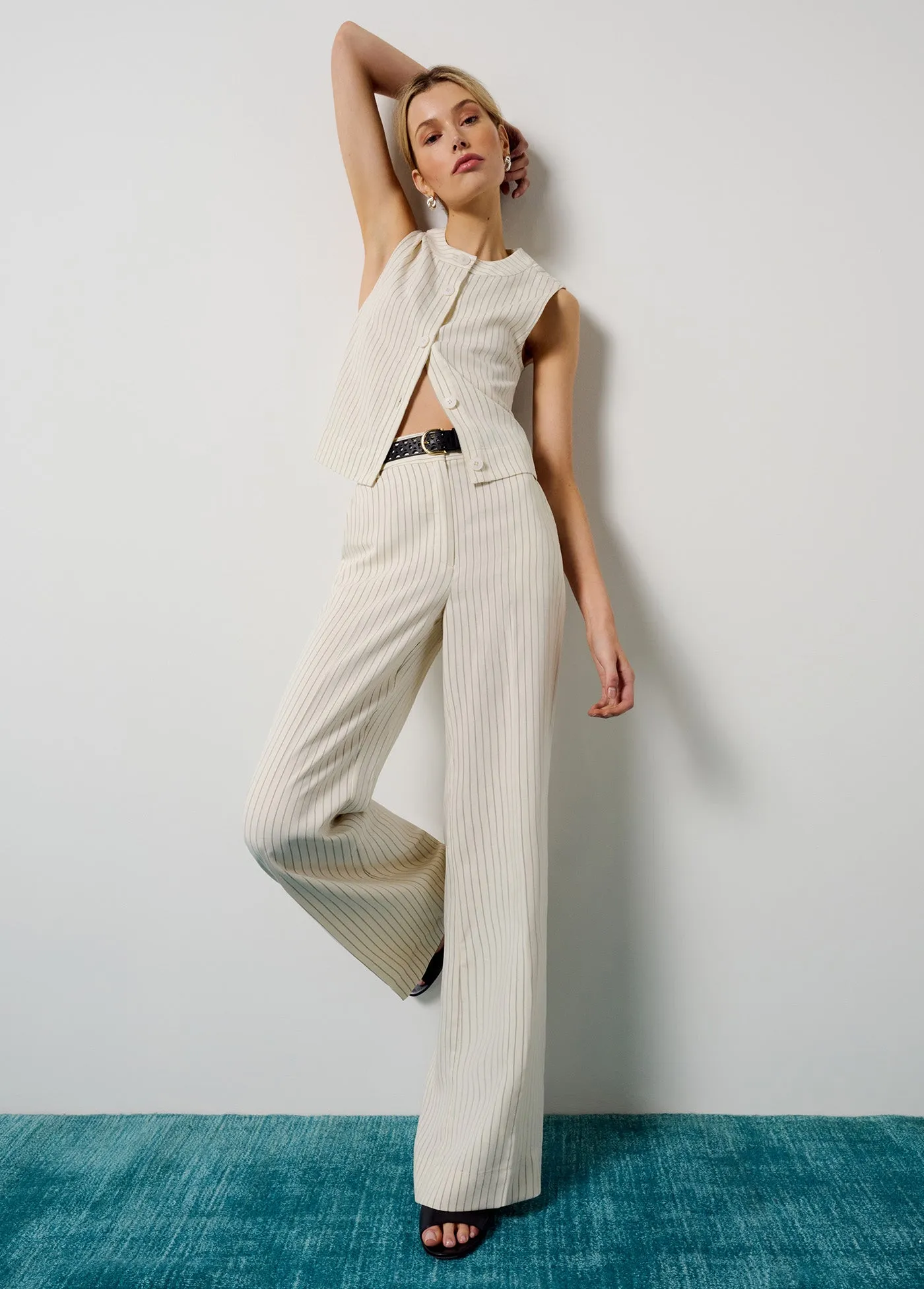THE FINE LINE PANT sold by Favorite Daughter product image thumbnail 2
