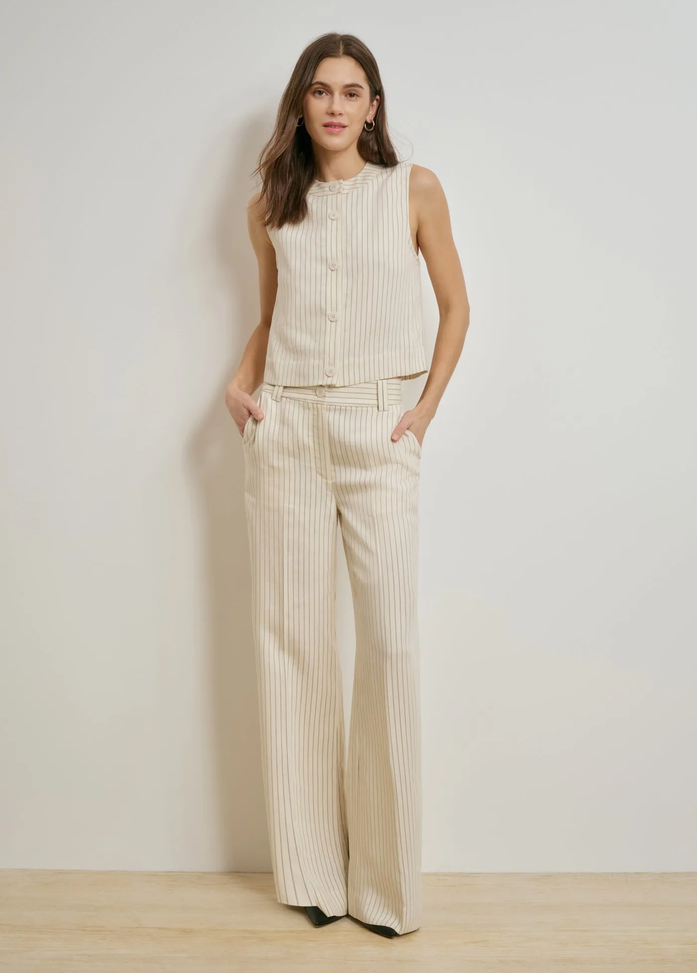 THE FINE LINE PANT sold by Favorite Daughter product image thumbnail 3