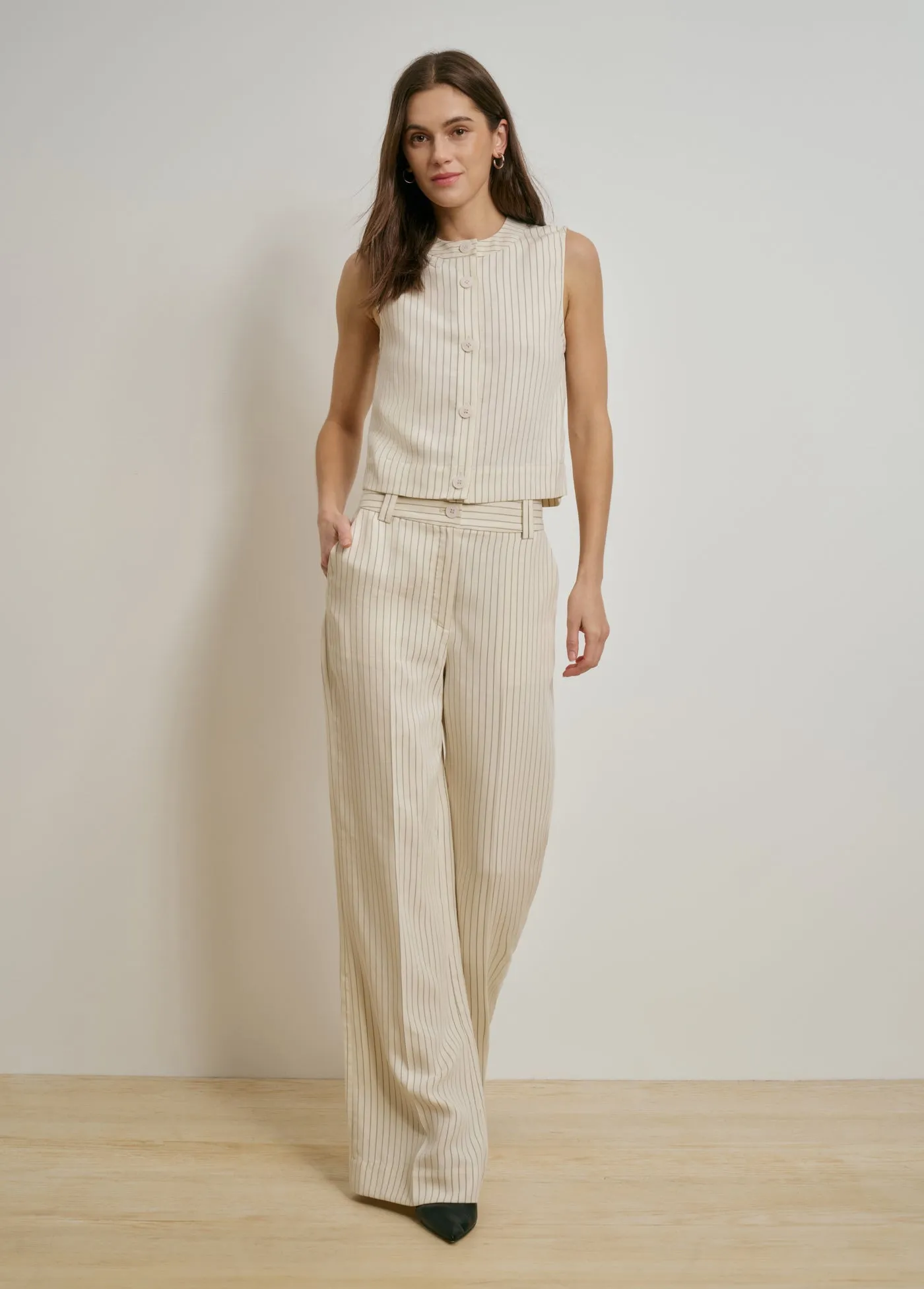 THE FINE LINE PANT sold by Favorite Daughter product image thumbnail 4