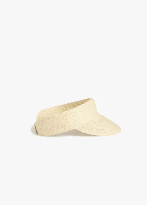 THE STRAW VISOR made by Favorite Daughter