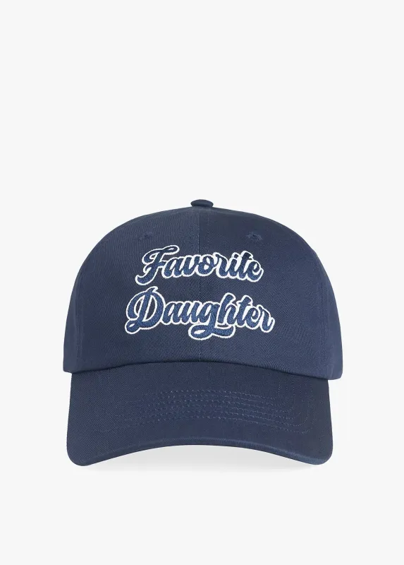 THE SCRIPT LOGO BASEBALL CAP made by Favorite Daughter