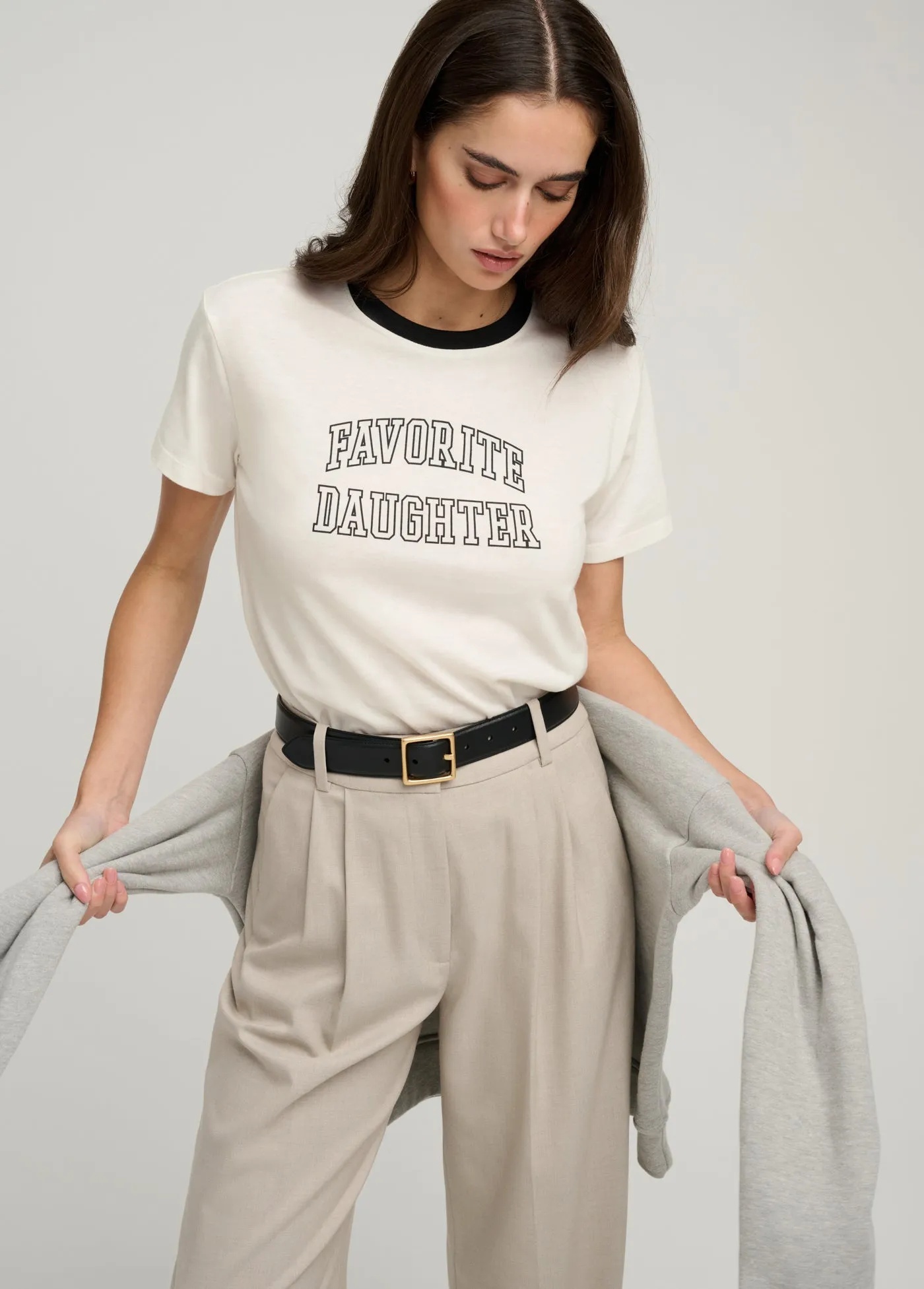 THE COLLEGIATE CLASSIC TEE sold by Favorite Daughter product image thumbnail 2