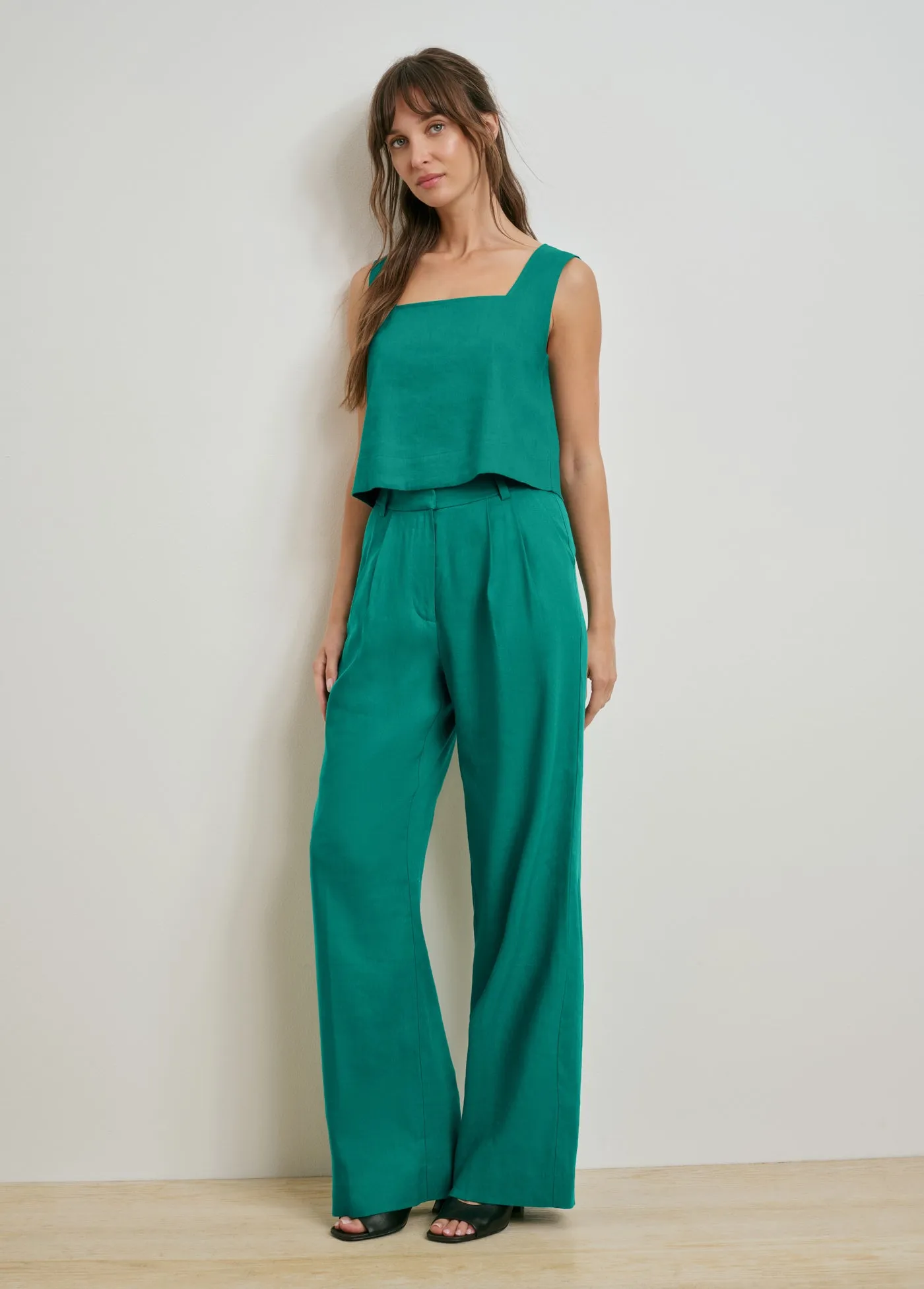THE LINEN FAVORITE PANT 34" sold by Favorite Daughter product image thumbnail 2