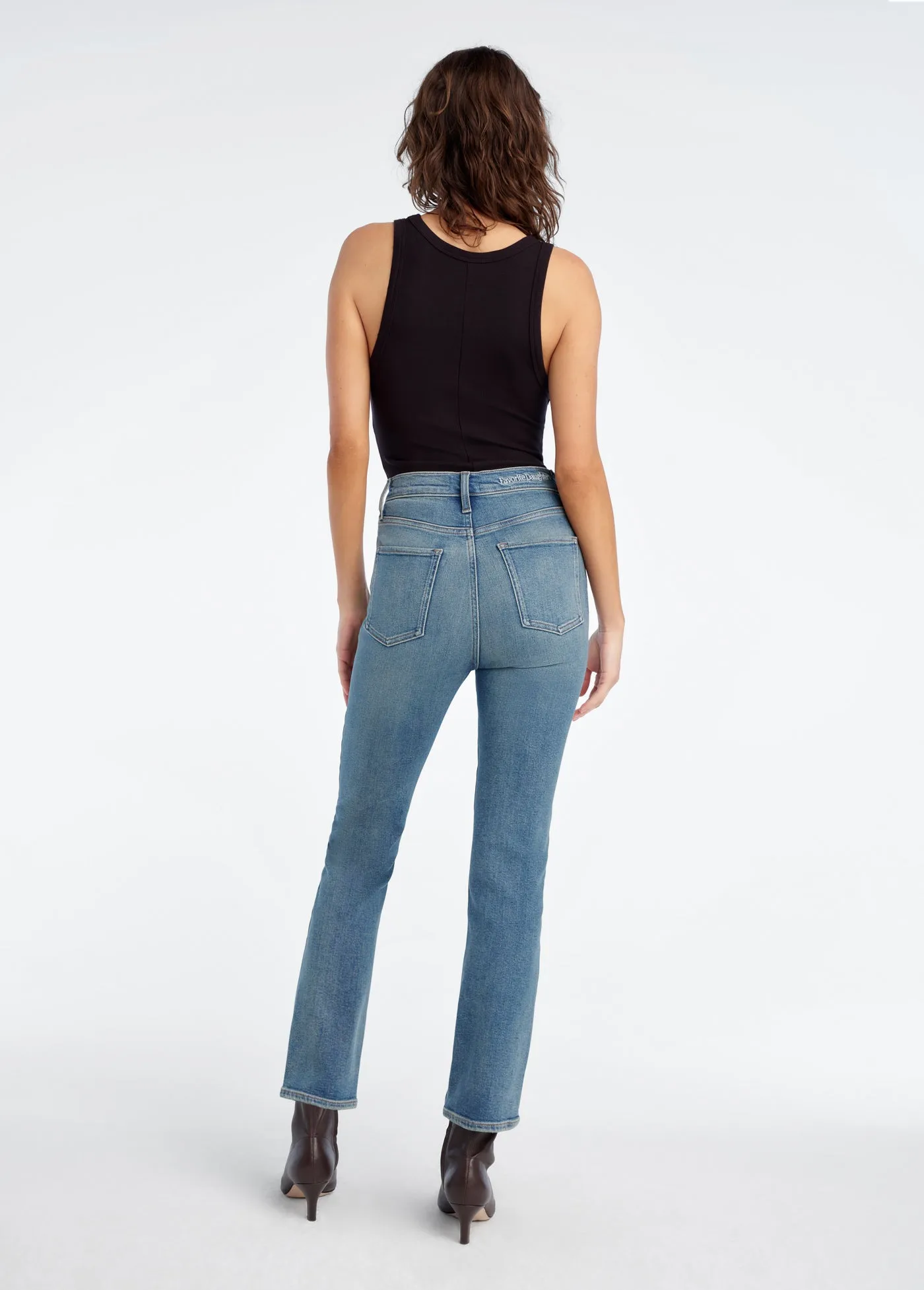 THE VALENTINA SUPER HIGH RISE STRAIGHT sold by Favorite Daughter product image thumbnail 2