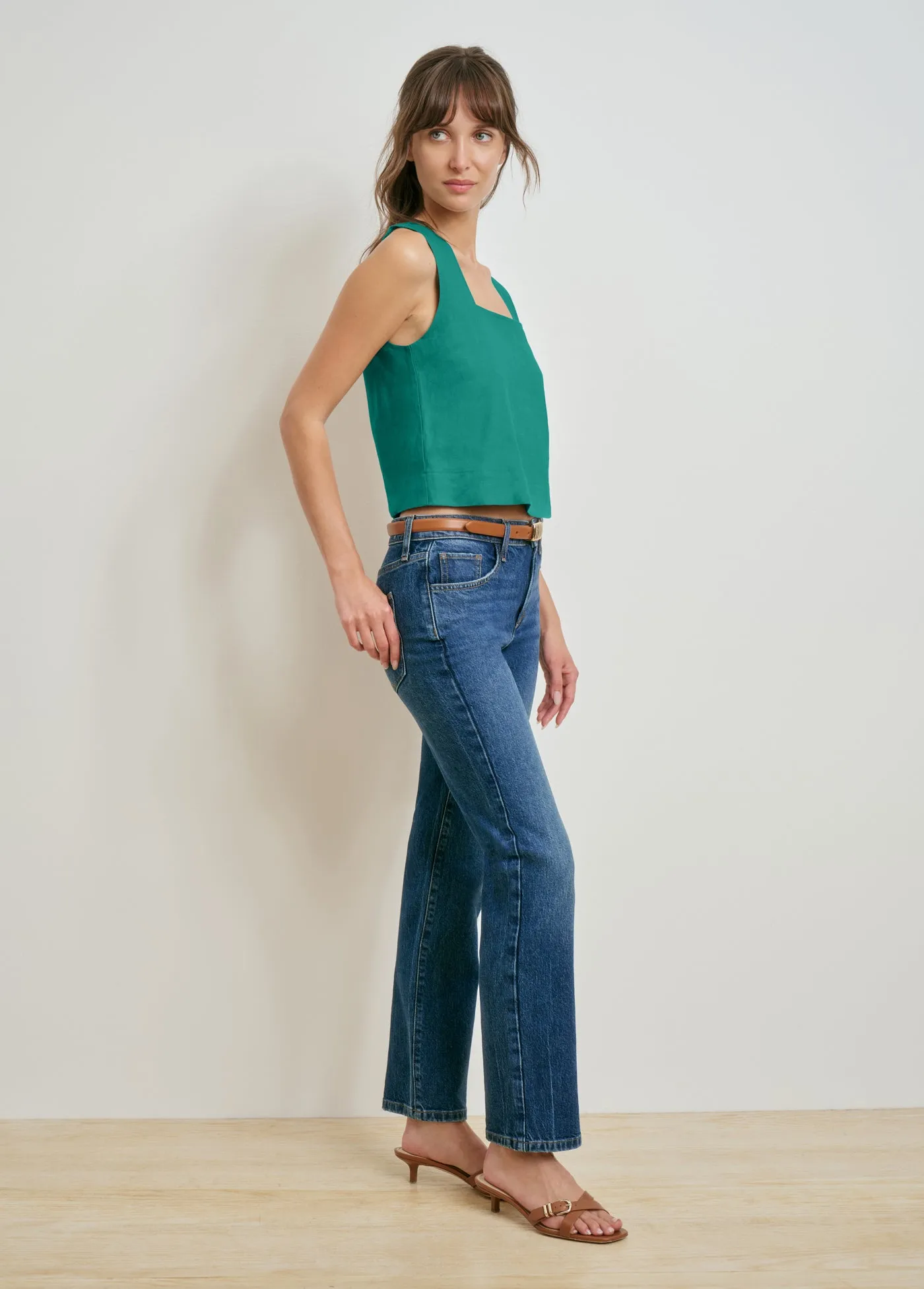 THE LINEN ABBY TOP sold by Favorite Daughter product image thumbnail 5