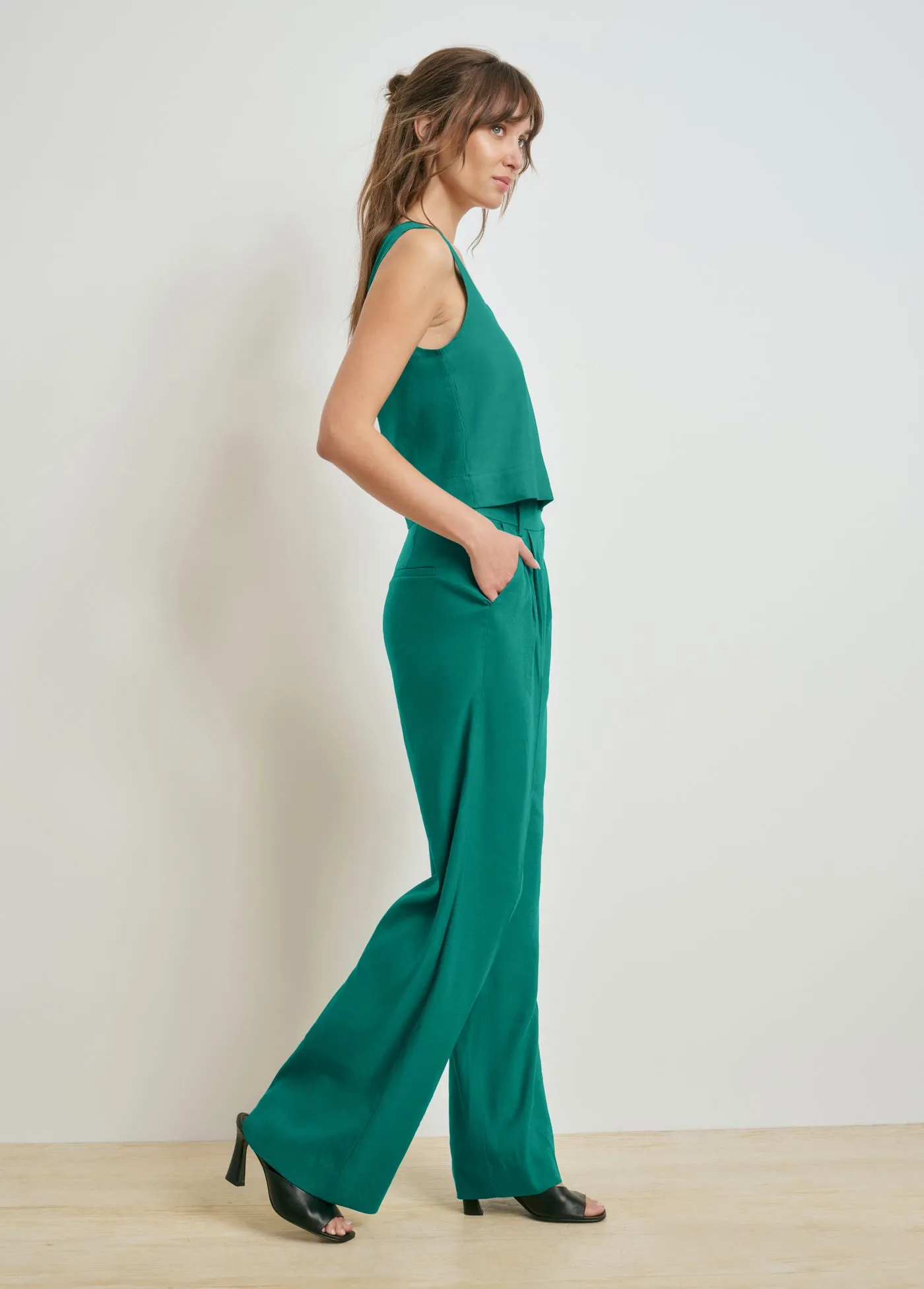 THE LINEN FAVORITE PANT 32" sold by Favorite Daughter product image thumbnail 3