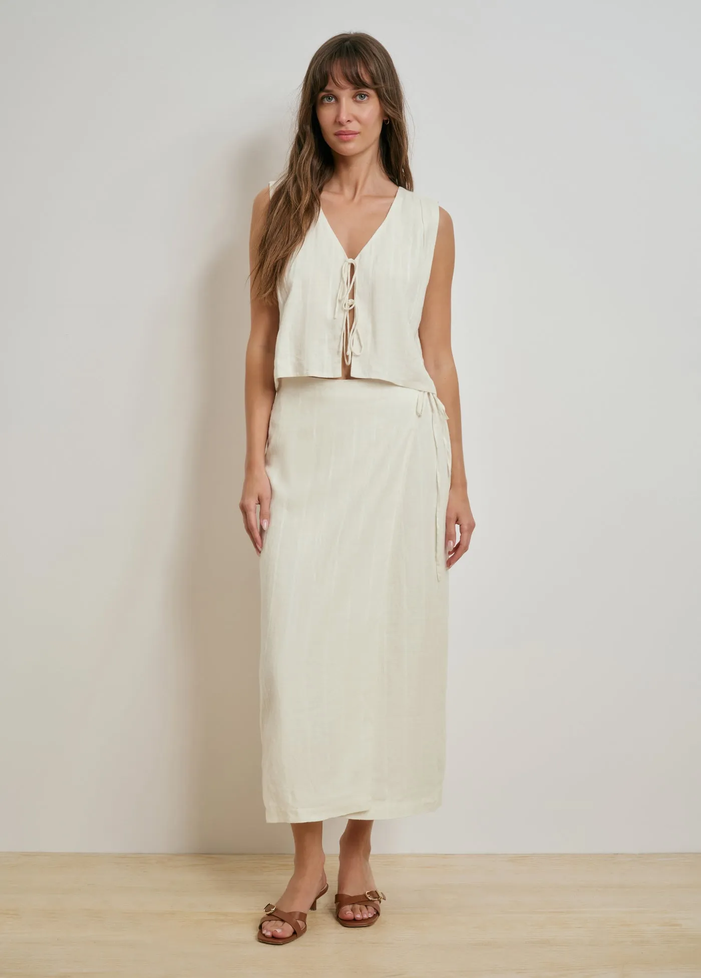 THE INVISIBLE STRING SKIRT sold by Favorite Daughter product image thumbnail 4