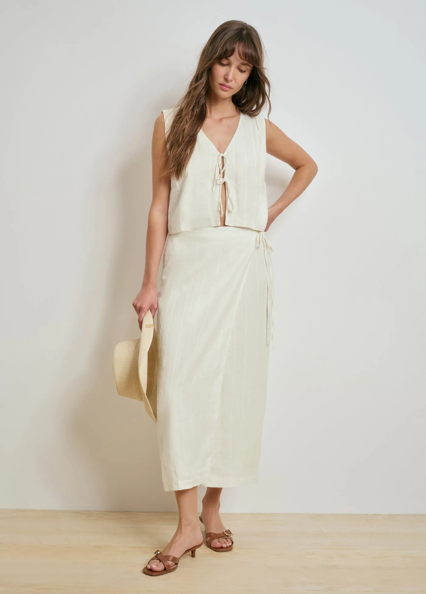 THE INVISIBLE STRING SKIRT sold by Favorite Daughter product image thumbnail 3