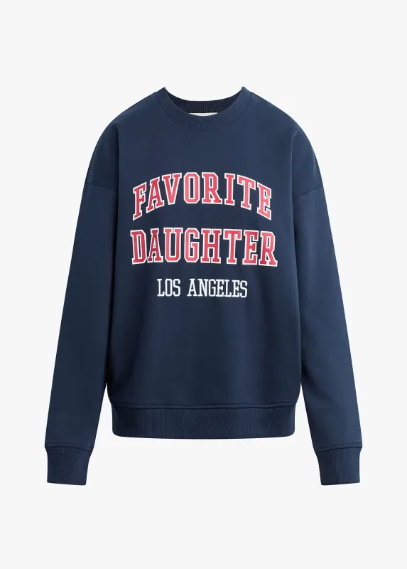 THE COLLEGIATE SWEATSHIRT made by Favorite Daughter