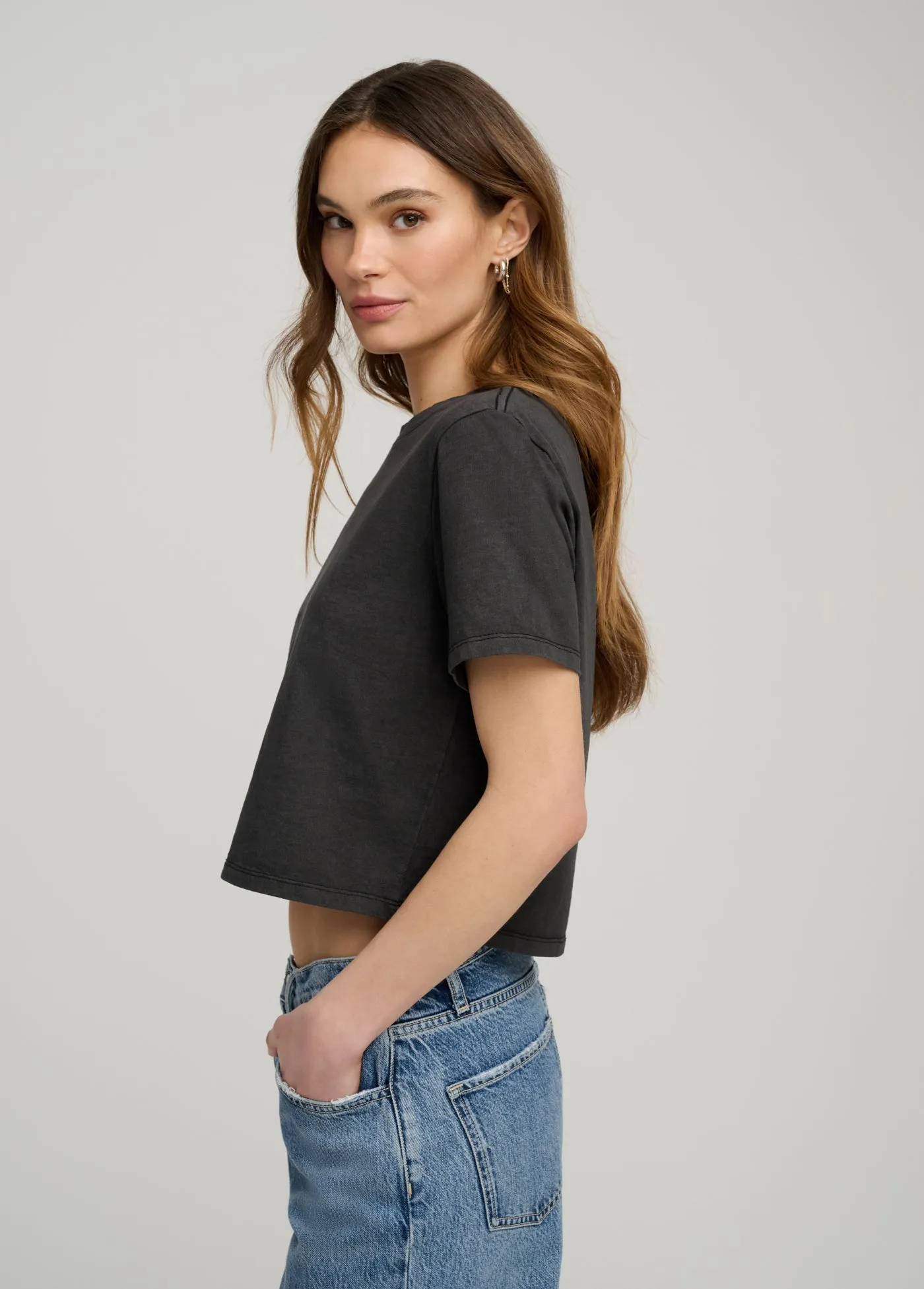 THE ORGANIC FAVORITE TEE sold by Favorite Daughter product image thumbnail 4