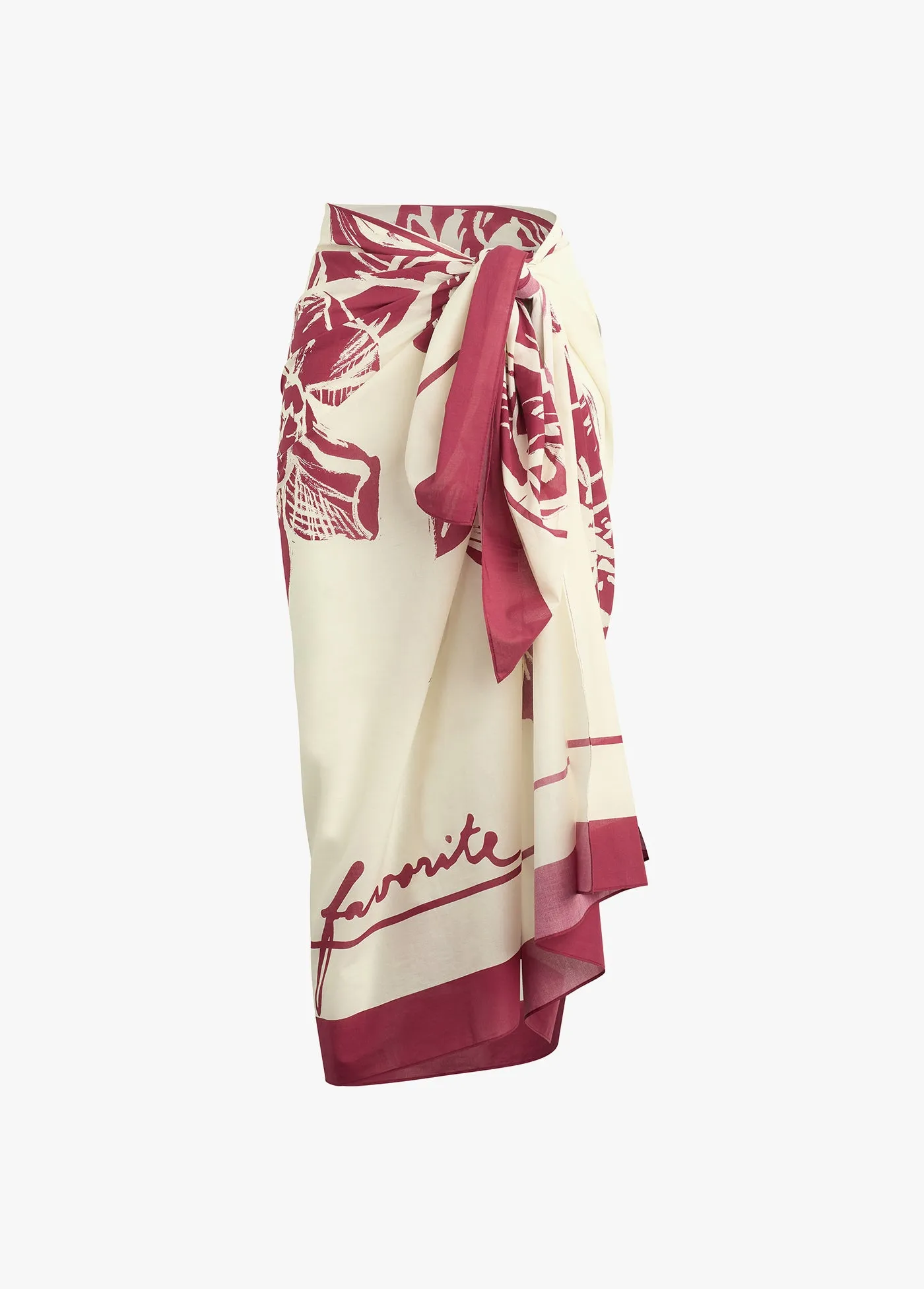 THE VINTAGE FLORAL PAREO sold by Favorite Daughter
