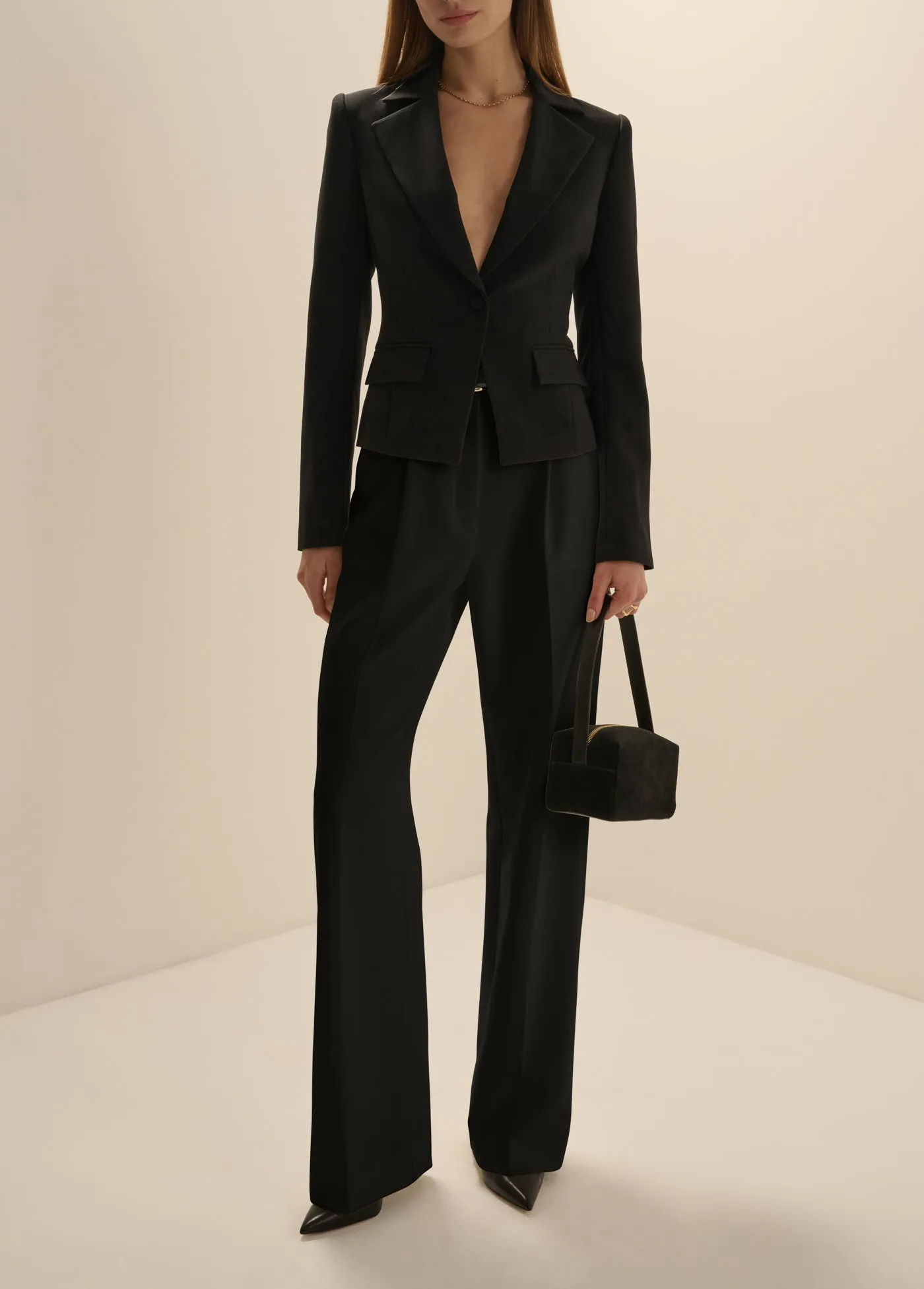 THE FAVORITE CROPPED BLAZER sold by Favorite Daughter product image thumbnail 2