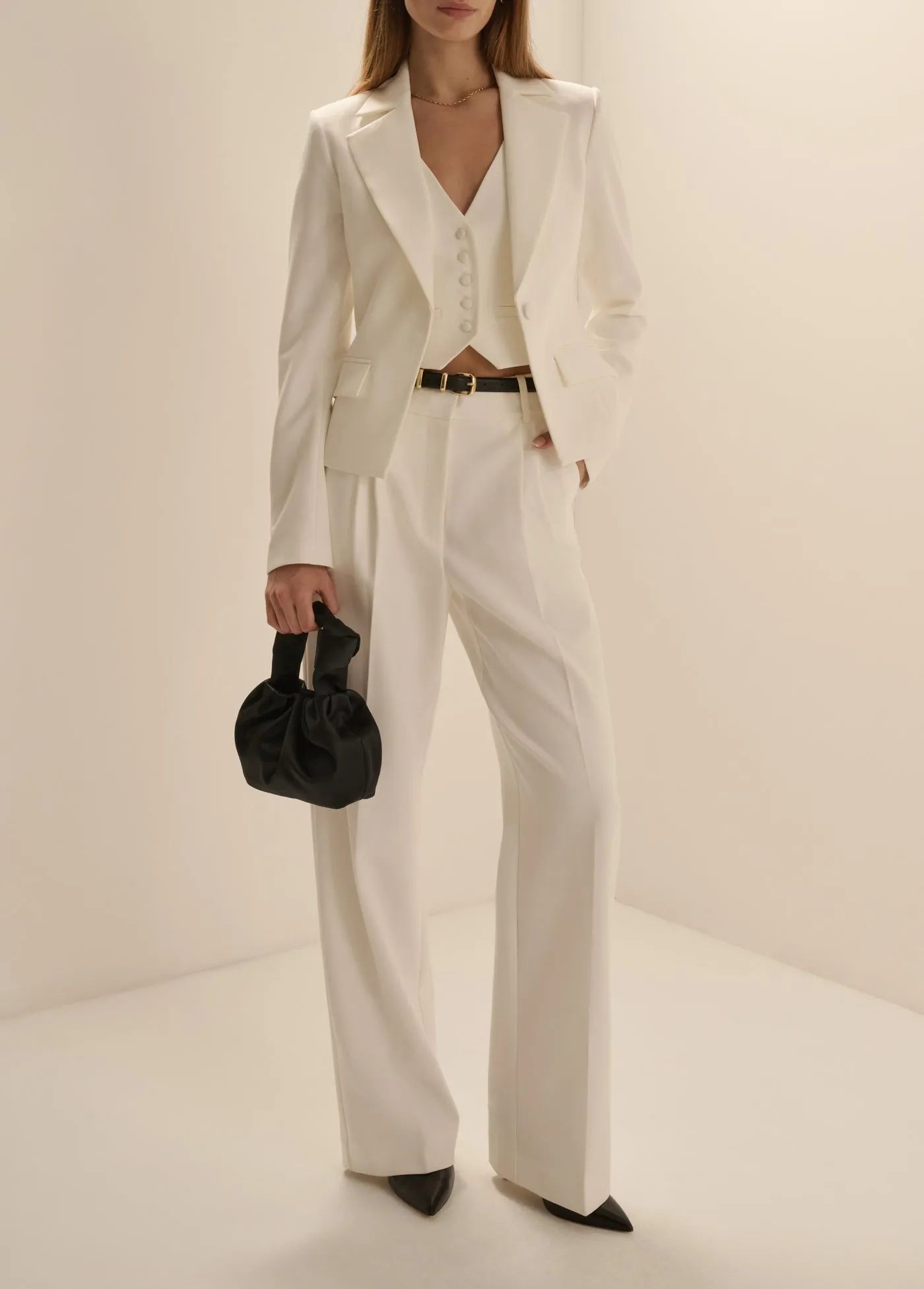 THE FAVORITE CROPPED BLAZER sold by Favorite Daughter product image thumbnail 3