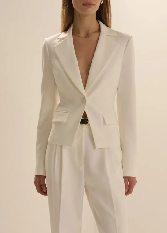 THE FAVORITE CROPPED BLAZER made by Favorite Daughter