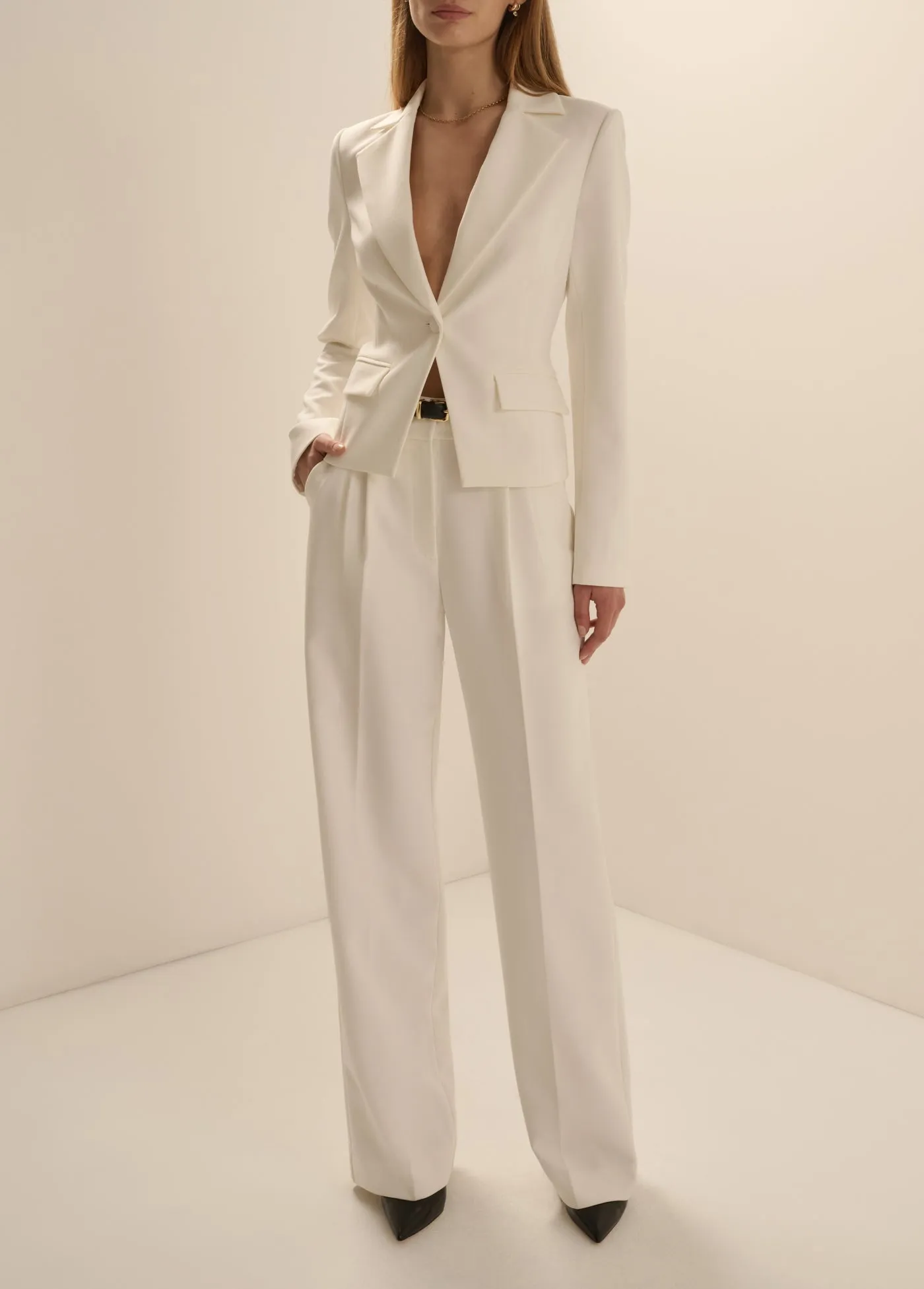 THE FAVORITE CROPPED BLAZER sold by Favorite Daughter product image thumbnail 2