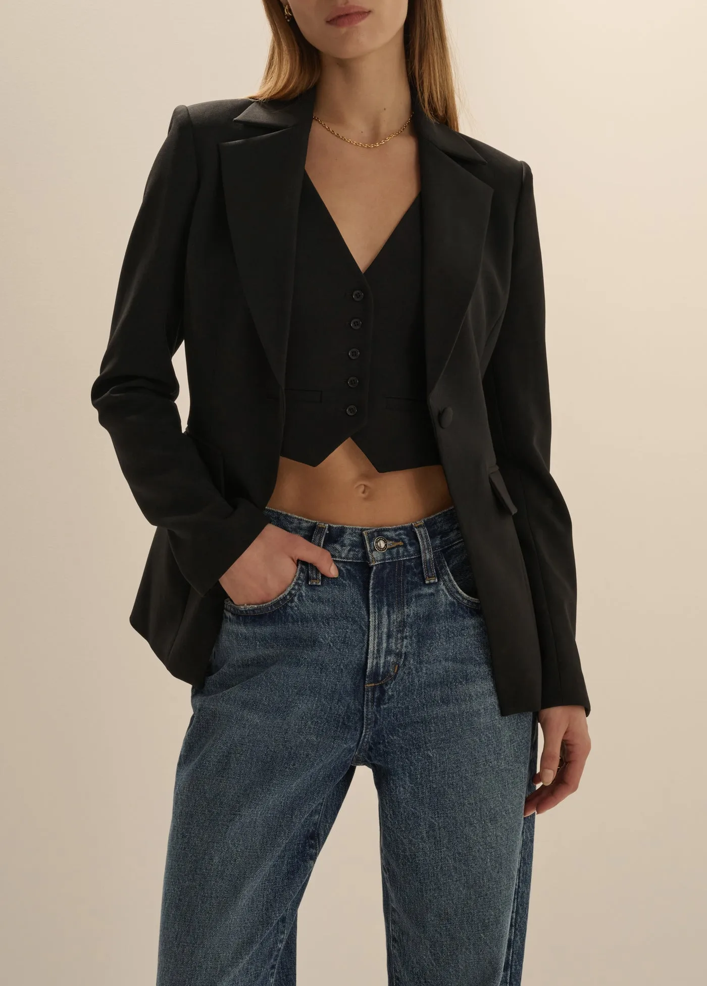 THE CLASSIC BLAZER sold by Favorite Daughter product image thumbnail 4