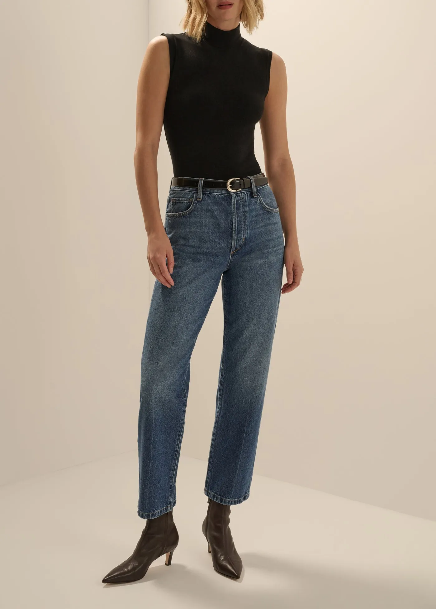 THE HERITAGE MOCKNECK TOP sold by Favorite Daughter product image thumbnail 2