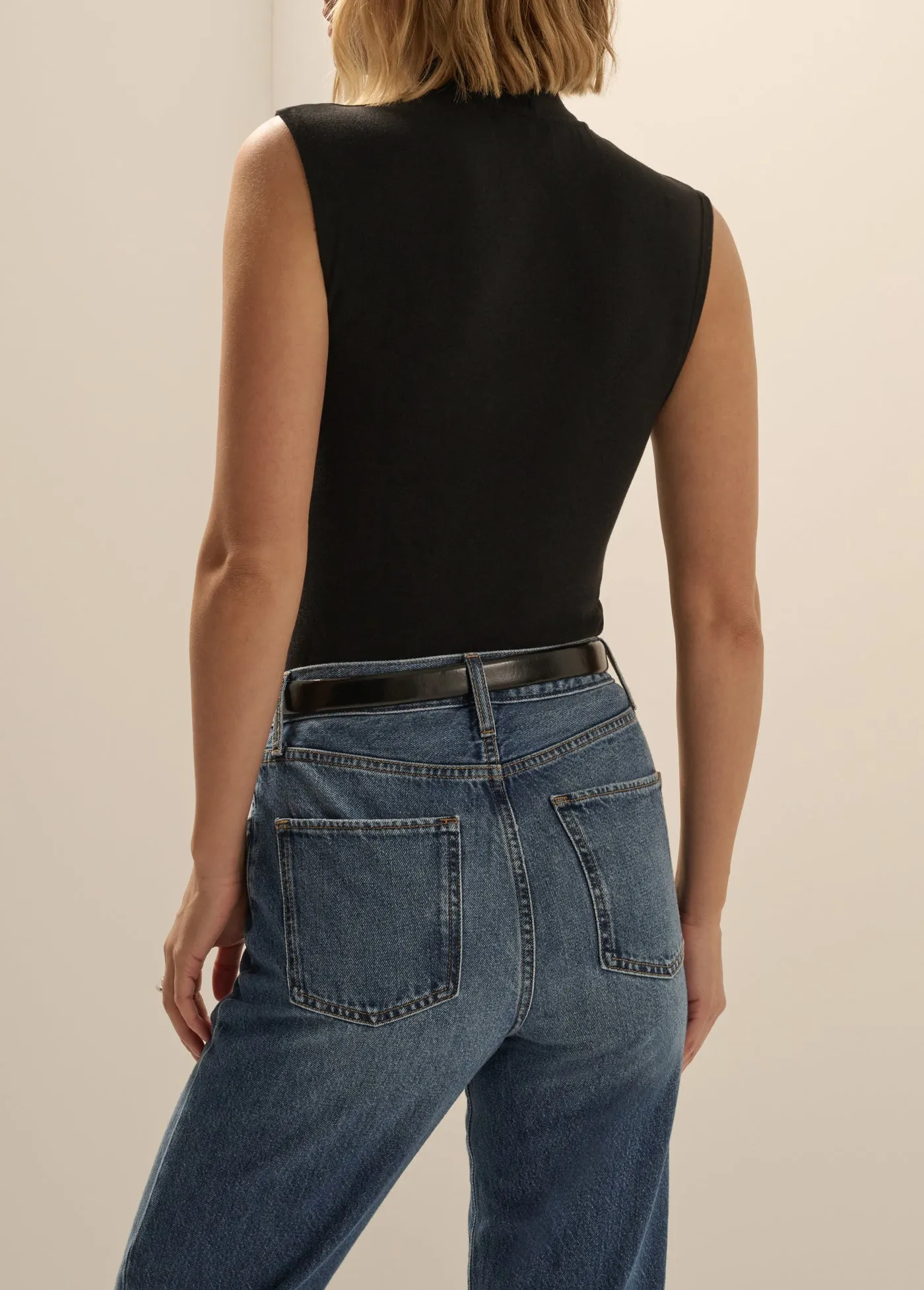 THE HERITAGE MOCKNECK TOP sold by Favorite Daughter product image thumbnail 4