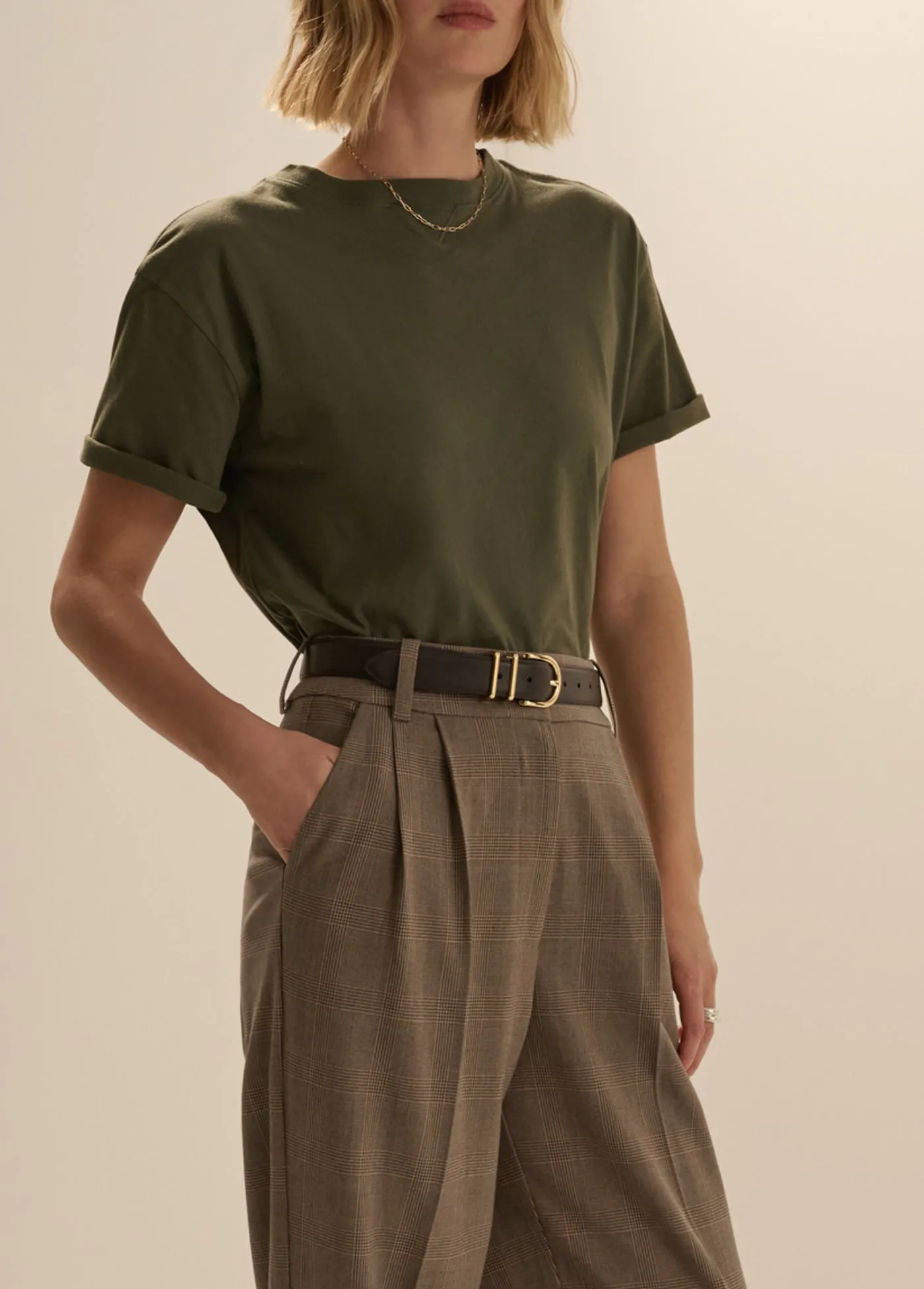 THE EVERYDAY SHORT SLEEVE TEE sold by Favorite Daughter product image thumbnail 4