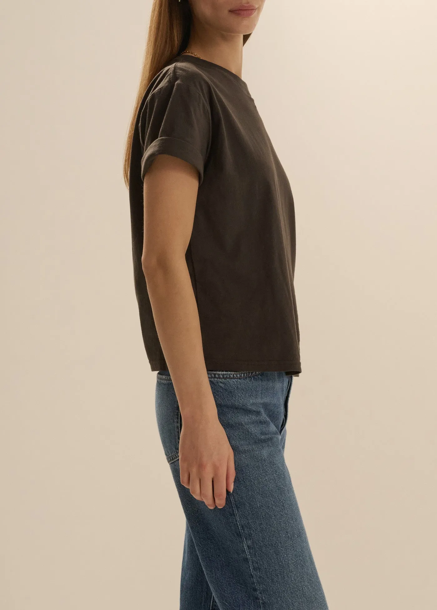 THE EVERYDAY SHORT SLEEVE TEE sold by Favorite Daughter product image thumbnail 5