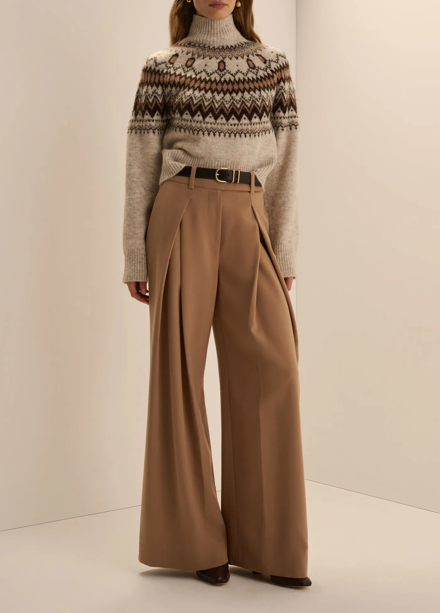 THE PETITE PLEATS FOR DAYS PANT sold by Favorite Daughter