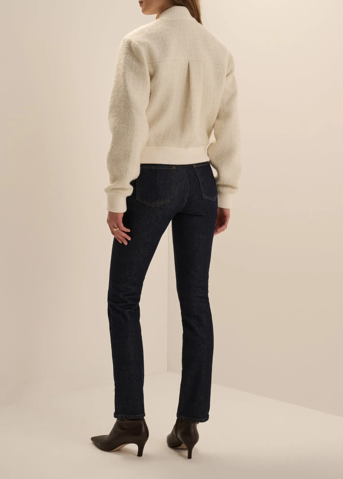 THE BOUCLE STUDIO BOMBER sold by Favorite Daughter product image thumbnail 5