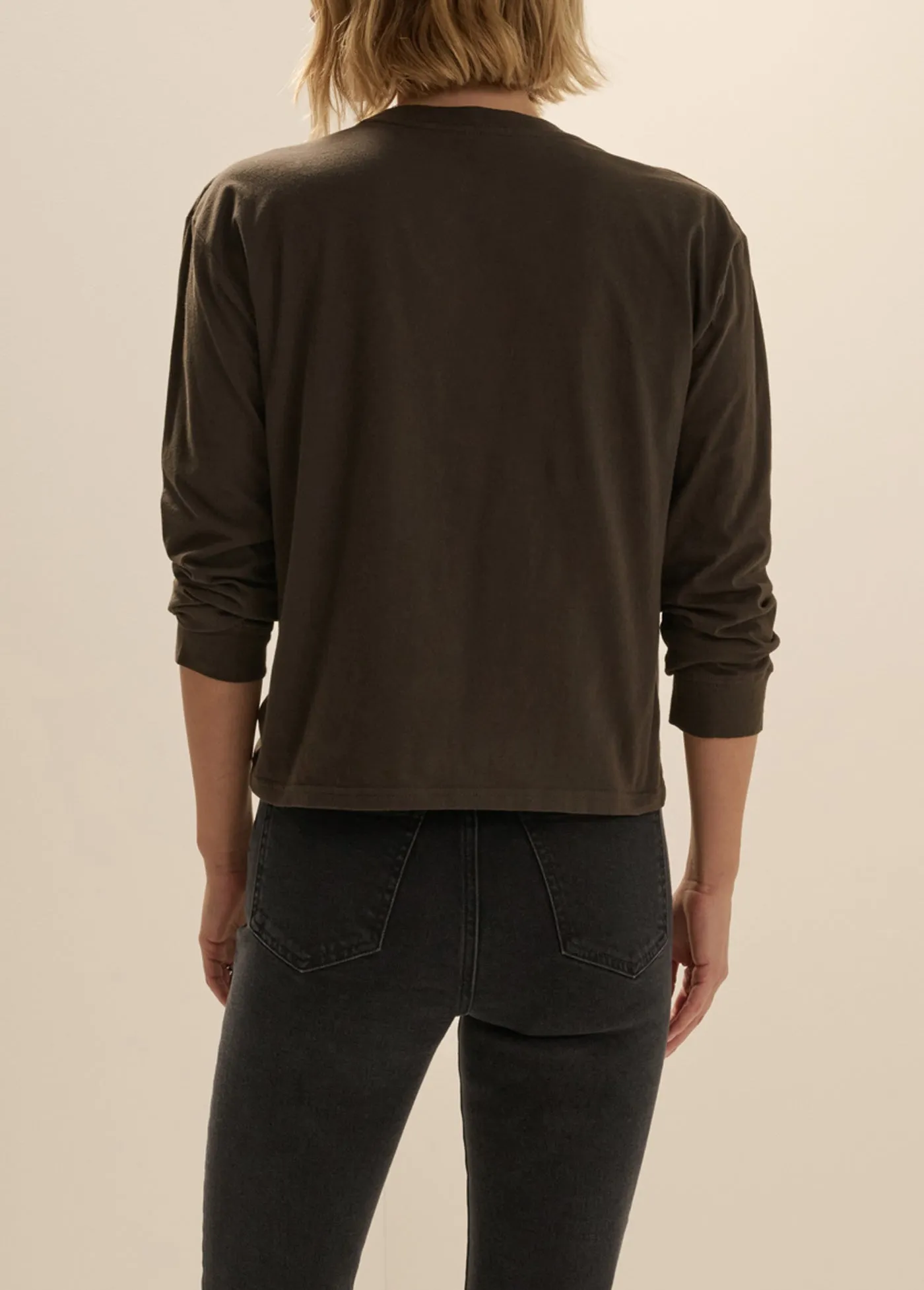 THE LONG SLEEVE EVERYDAY TEE sold by Favorite Daughter product image thumbnail 4