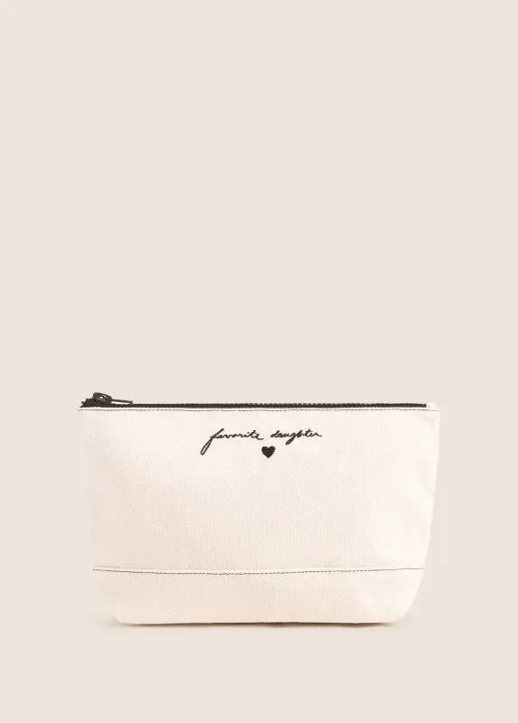THE CANVAS POUCH made by Favorite Daughter