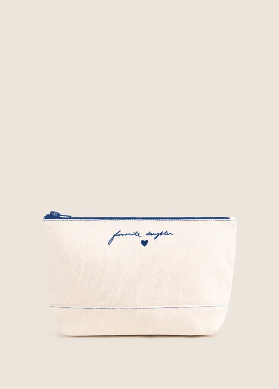 THE CANVAS POUCH made by Favorite Daughter