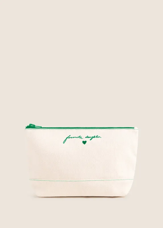 THE CANVAS POUCH made by Favorite Daughter