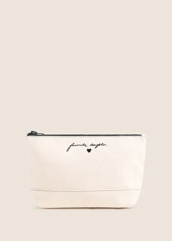 THE CANVAS POUCH made by Favorite Daughter