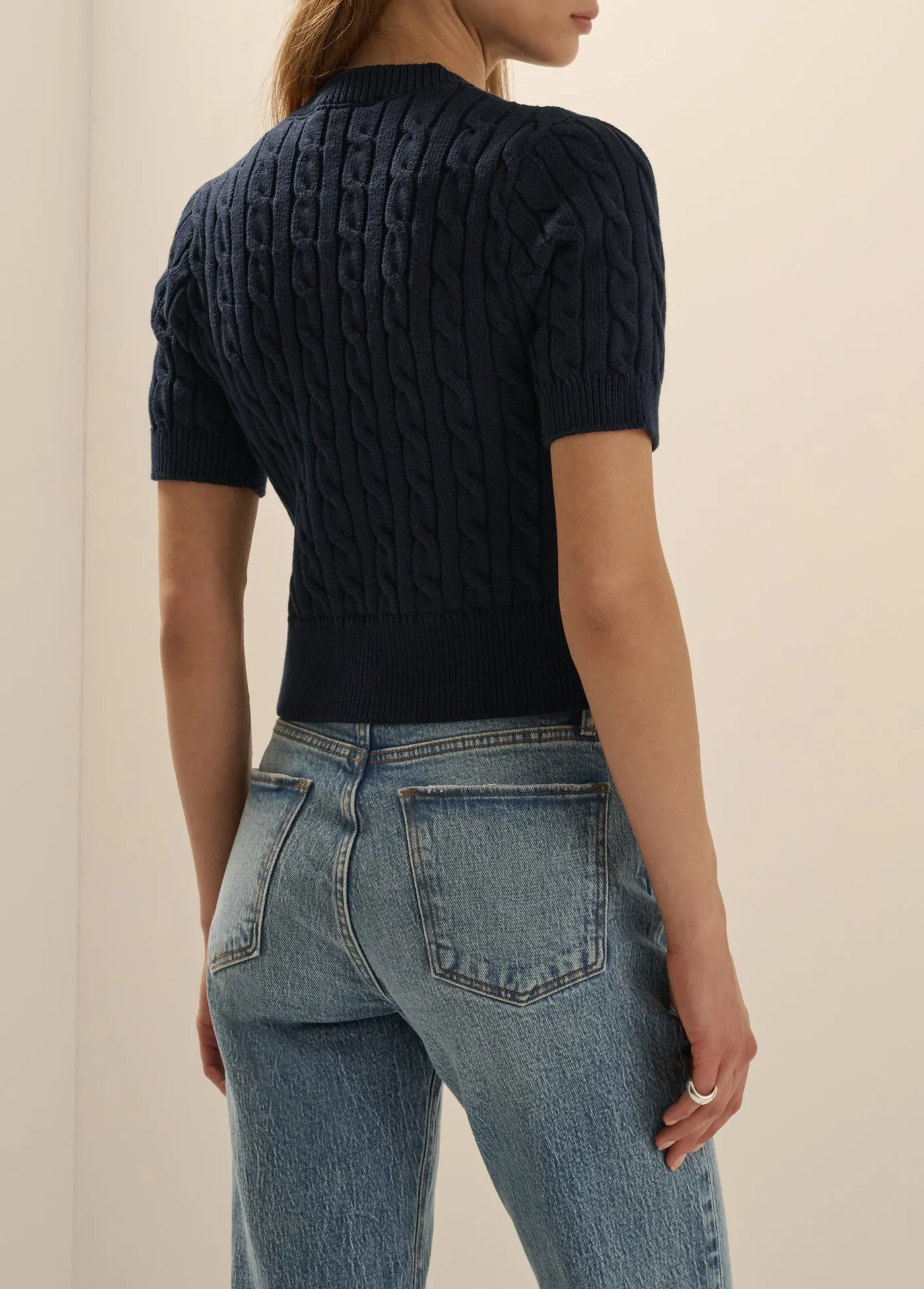 THE CAFE CABLE CARDIGAN sold by Favorite Daughter product image thumbnail 4