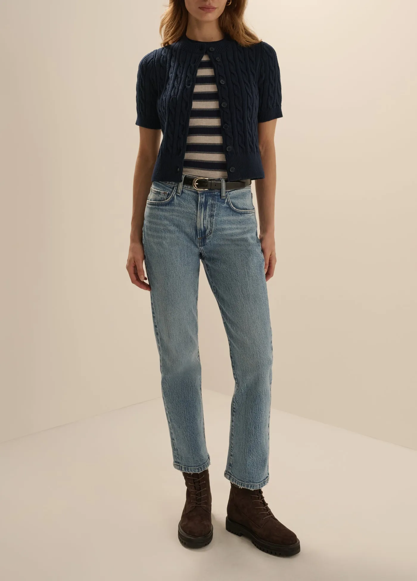 THE CAFE CABLE CARDIGAN sold by Favorite Daughter product image thumbnail 2