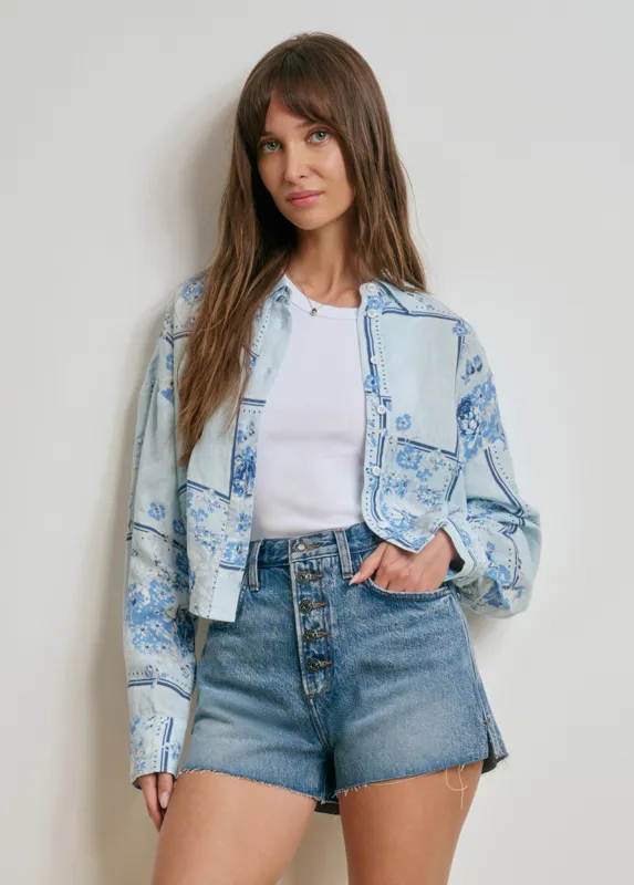 THE CAROLINE HIGH RISE SHORT made by Favorite Daughter