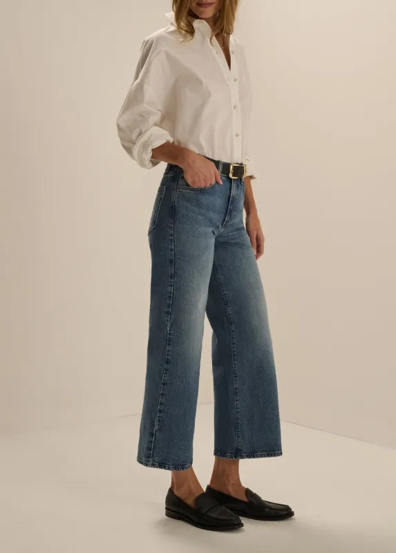 THE RUBY MID RISE WIDE LEG STRAIGHT made by Favorite Daughter