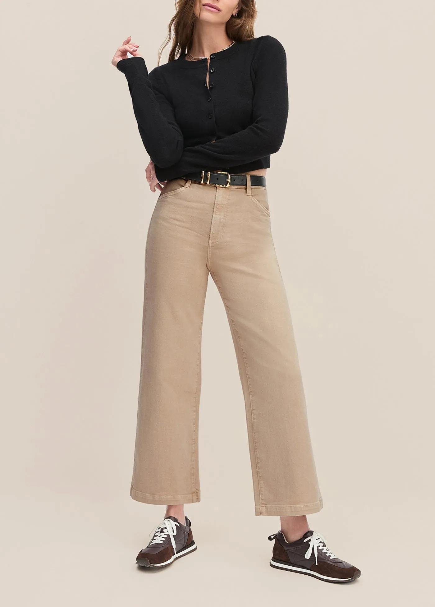 THE CROPPED REBECCA CARDIGAN sold by Favorite Daughter product image thumbnail 3