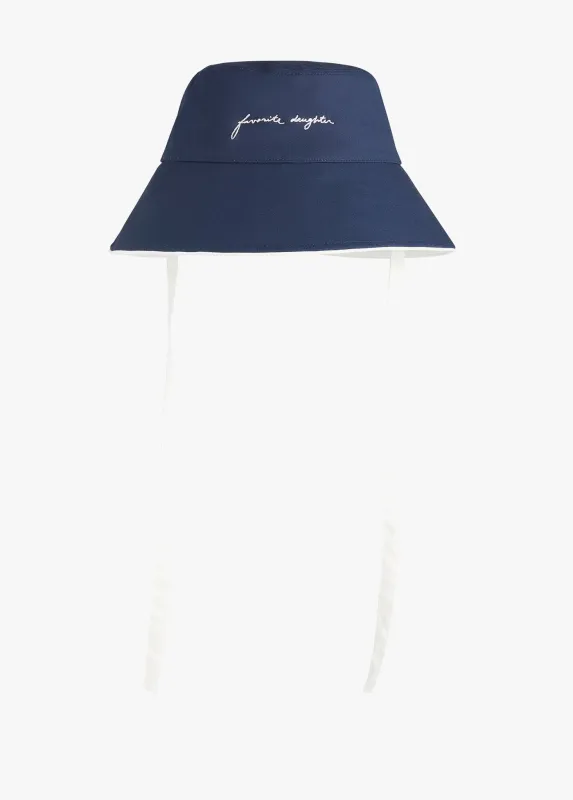 THE COLOR BLOCK CANVAS BUCKET HAT made by Favorite Daughter