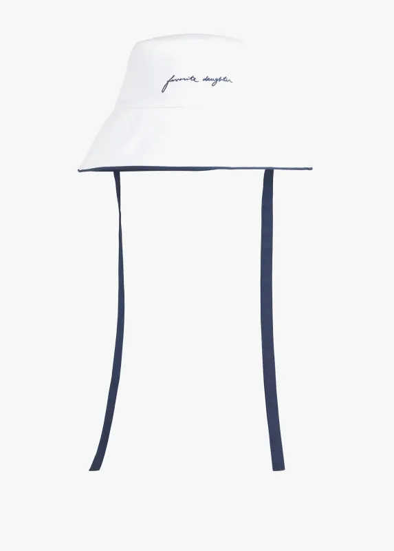 THE COLOR BLOCK CANVAS BUCKET HAT made by Favorite Daughter