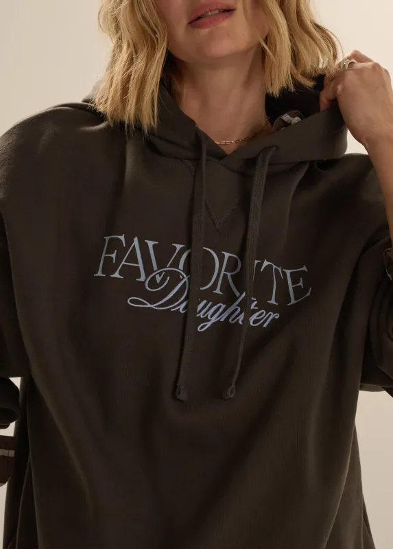 THE EMBROIDERY RITZY HOODIE made by Favorite Daughter